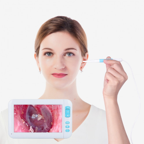C01 Écran d'affichage HD1080P de 4,3 pouces Endoscope visuel avec 6 LED, diamètre : 5,5 mm SH0171895-012